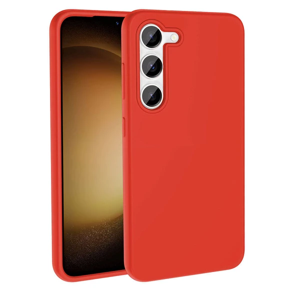 Galaxy S23 Kılıf M-safe Şarj Özellikli Sıvı Teknolojili Silinebilir Sert  Kivi Kapak ürün görseli