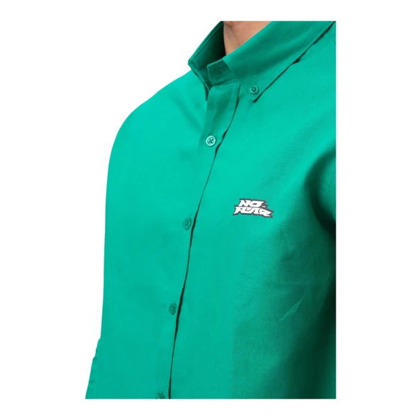 Erkek Keten Gömlek M50090 - Resim 10