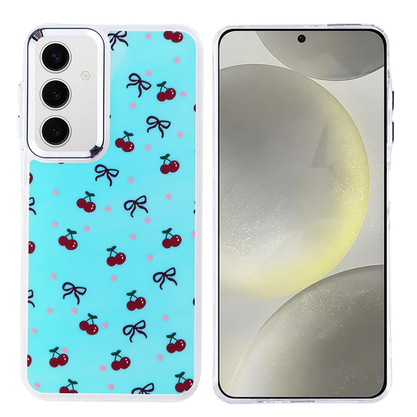 Galaxy S24 FE Kılıf Airbag Tasarımlı  Hadra Kapak - Resim 2