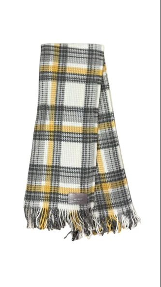 Dinarsu Cozy Life Pamuklu Skoç Tv Battaniyesi 130 x 170 - Resim 2