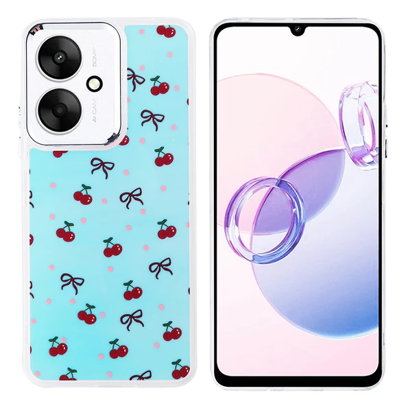 Xiaomi Redmi 13C Kılıf Airbag Tasarımlı  Hadra Kapak - Resim 2