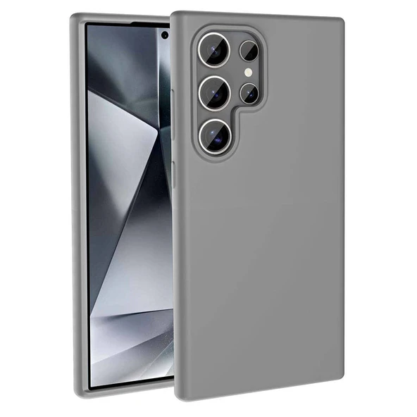 Galaxy S24 Ultra Kılıf M-safe Şarj Özellikli Sıvı Teknolojili Silinebilir Sert  Kivi Kapak ürün görseli