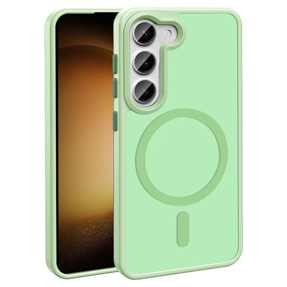 Galaxy S24 FE Kılıf M-safe Şarj Özellikli Mat Arka Yüzey  Sio Kapak ürün görseli