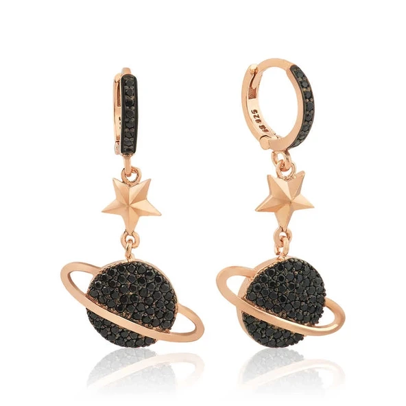 Supertrend Gümüş Gezegen Bayan Küpe ürün görseli