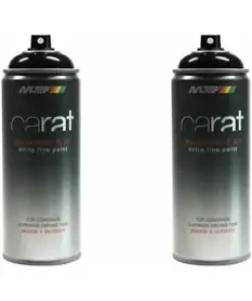 Motip Carat Ral 9005 Mat Siyah Sprey Boya 400 ml Germany - 2