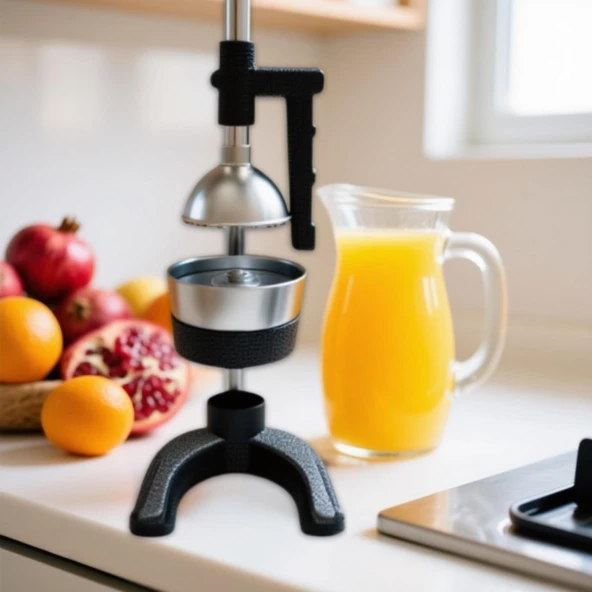 1801 Meyve Presi (Classic Industrıal Type Fruıt Press) - Resim 2