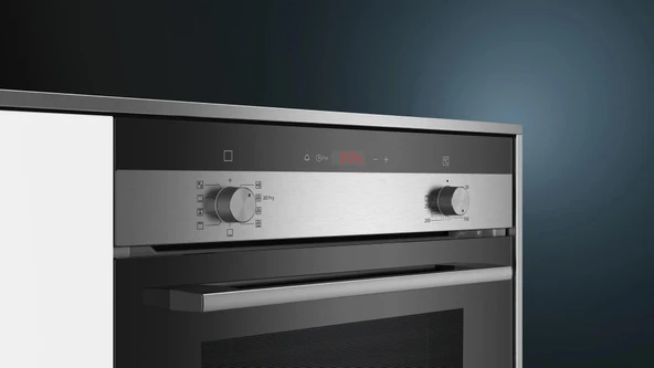 iQ300 Ankastre Fırın 60 x 60 cm Inox - Resim 4