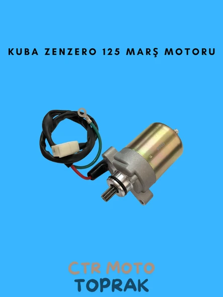 Kuba Zenzero 125 Marş Motoru – Motosiklet Elektrikli Marş Sistemi ürün görseli
