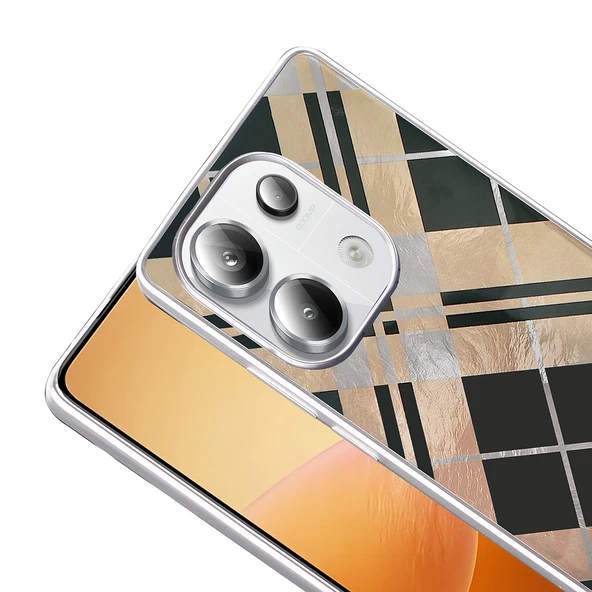 Xiaomi Redmi Note 13 Pro 4G Kılıf Desenli  Mep Kapak - Resim 6