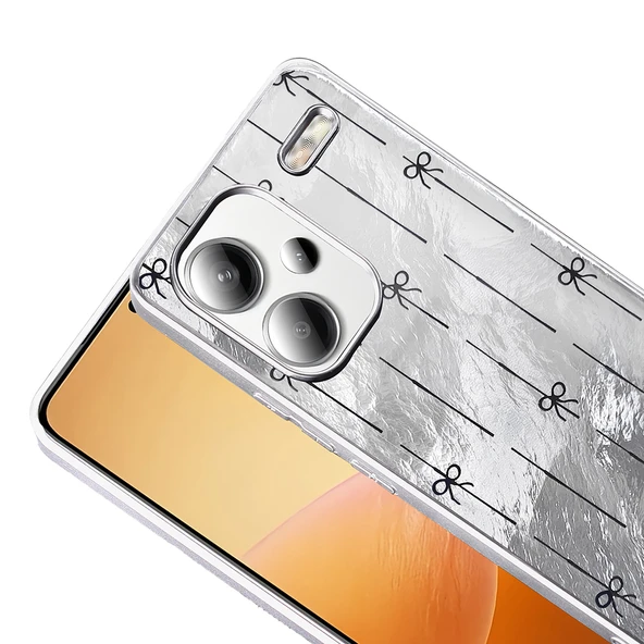Xiaomi Redmi Note 13 Pro Plus 5G Kılıf Desenli  Mep Kapak - Resim 4