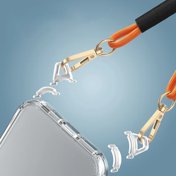 Xiaomi Redmi Note 13 Pro Plus 5G Kılıf Airbagli Takılabilir Askı Aparatlı  Snap Silikon Kapak - Resim 4