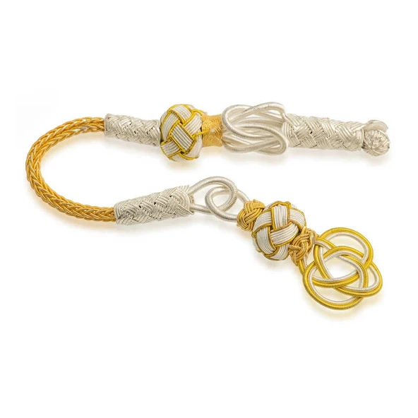 Supertrend Gümüş Trabzon Örmesi Kazaz Tesbih Püskülü ürün görseli 1