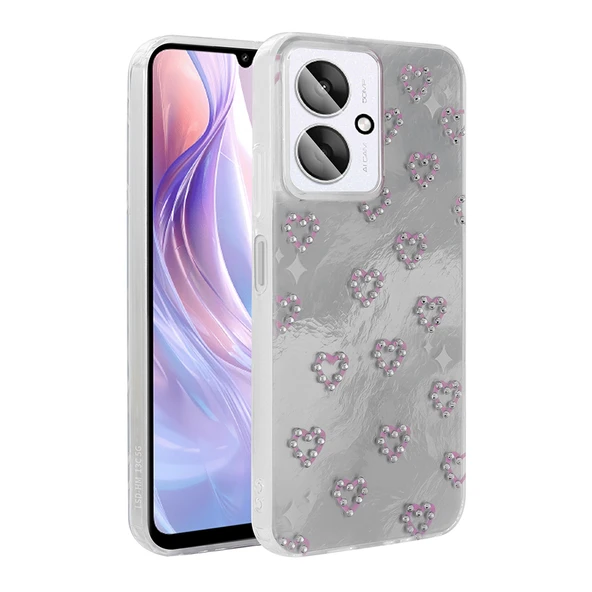 Xiaomi Redmi 13C Kılıf Kamera Korumalı Figürlü  Ponti Silikon Kapak ürün görseli