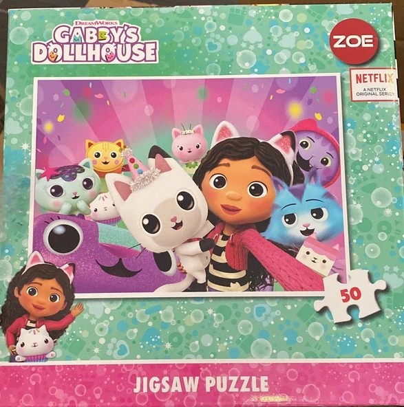 Puzzle 50 piese Gabby's doll House