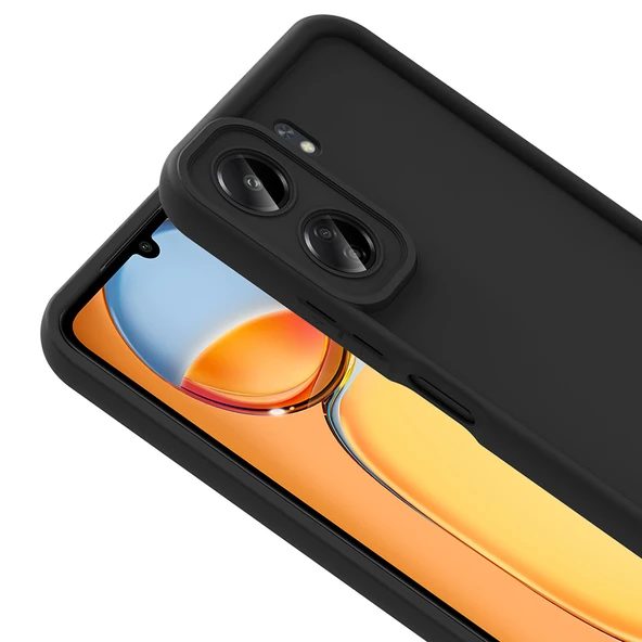 Xiaomi Redmi 13C Kılıf Kamera Korumalı  Ananas Kapak - Resim 6