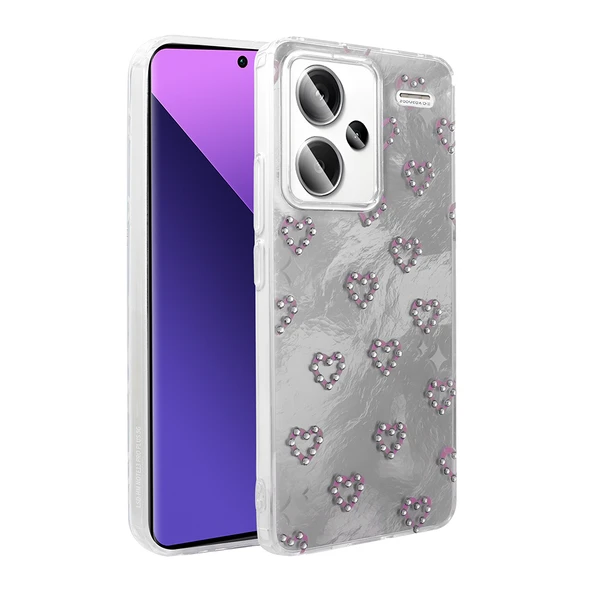 Xiaomi Redmi Note 13 Pro Plus 5G Kılıf Kamera Korumalı Figürlü  Ponti Silikon Kapak ürün görseli