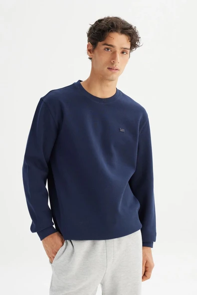 Lee Erkek Baskılı Sweatshirt L2520308411 - Resim 3