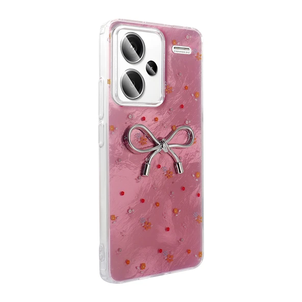 Xiaomi Redmi Note 13 Pro Plus 5G Kılıf Kamera Korumalı Figürlü  Ponti Silikon Kapak - Resim 3