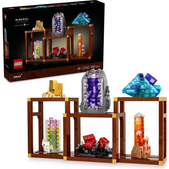 LEGO Ideas 21362  Mineral Koleksiyonu ürün görseli 1