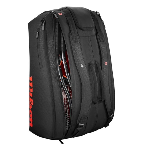 Wilson Clash V3 15PK Siyah Tenis Çantası WR8038201001 - Resim 4