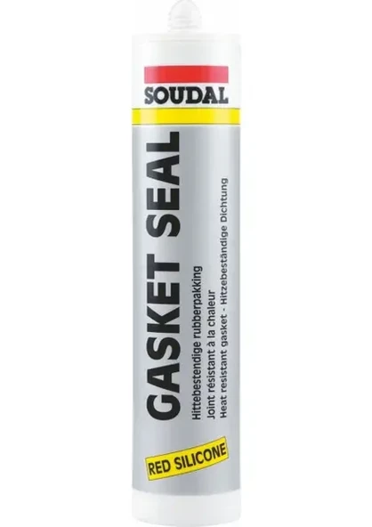 Soudal Gasket Seal Isı Silikonu Kırmızı +35 Derece 310 Ml