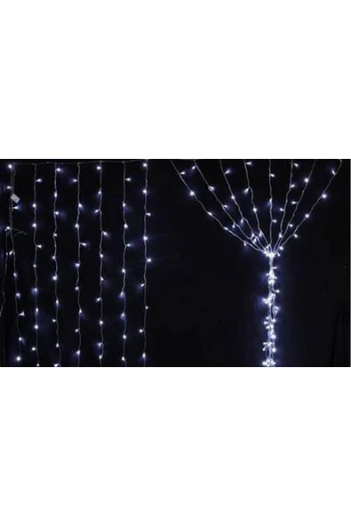 100 Ledli Fişli Dekoratif Işık | Animasyonlu 10 Metre  Yılbaşı, Bahçe, Oda ve Parti Süsleme Lambası - 4
