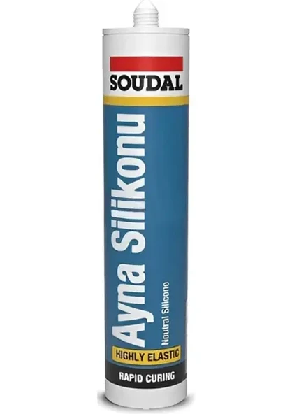 Soudal Ayna Silikonu 280 gr