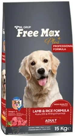 Freemax Free Max Kuzu Etli Yetişkin Kuru Köpek Maması 15 Kg ürün görseli