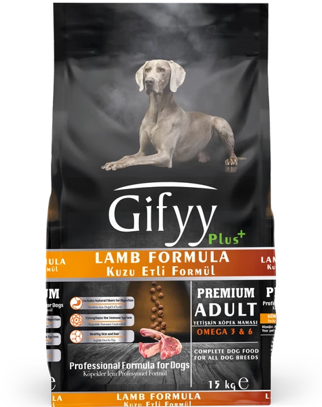 GIFYY Premium Kuzu Etli Yetişkin Köpek Maması 15 KG ürün görseli