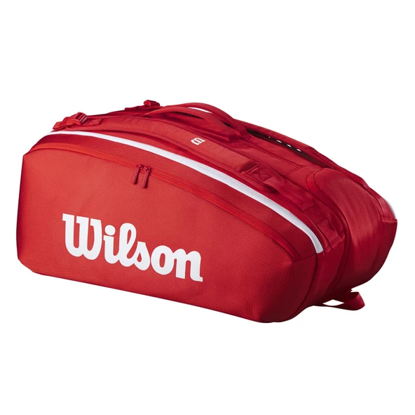 Wilson Super Tour 15PK 2025 Kırmızı Tenis Çantası WR8036601001 ürün görseli