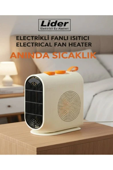 Lider Harza Elektrikli Fanlı Isıtıcı - 3