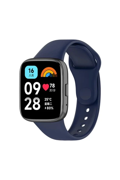 Xiaomi Redmi Watch 3 Active Klasik Kordon - Lacivert - 1