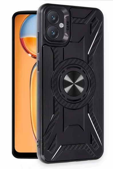Samsung Galaxy A05 Kılıf Lincoln Silikon - Siyah - 2