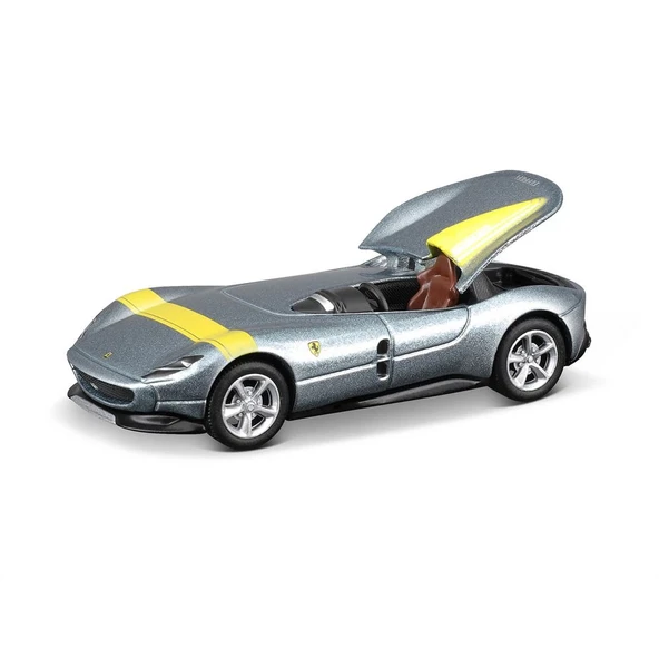 Maisto 1:64 Speed Icons - Ferrari Monza SP1 Gümüş - Resim 2