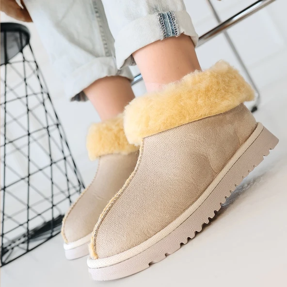 Abby Bej Süet Bot - Resim 4