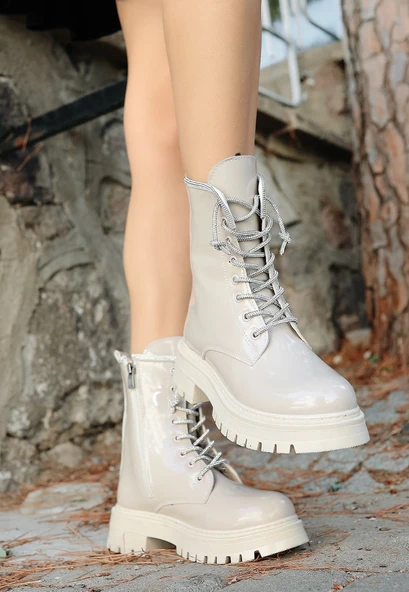 Woint Bej Rugan Bağcıklı Bot - Resim 3