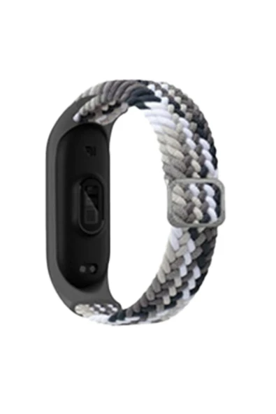 Xiaomi Mi Band 4 Star Kordon - Gri-Siyah - 1