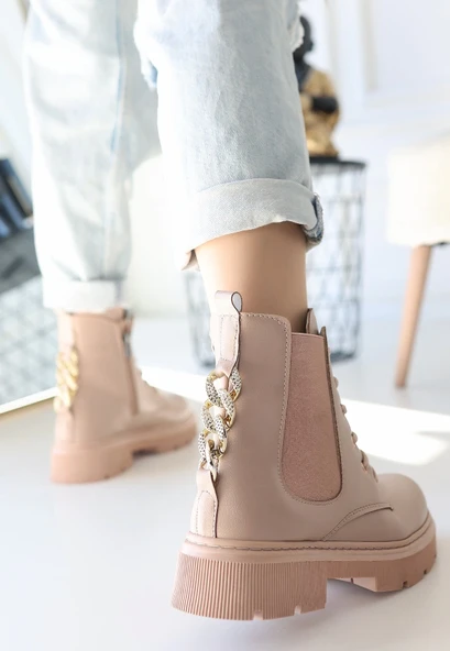 Harte Nude Cilt Bağcıklı Bot ürün görseli