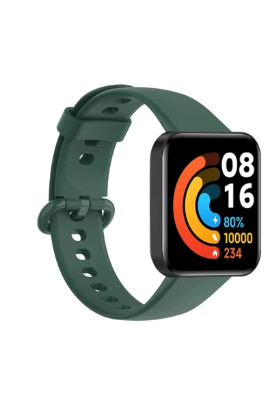 Xiaomi Redmi Watch 2 Klasik Kordon - Haki Yeşil - 1