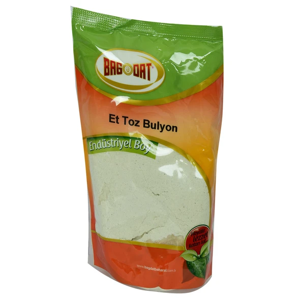 Et Bulyon Toz Yemeklik Öğütülmüş Karışım 1000 Gr Paket - Resim 2