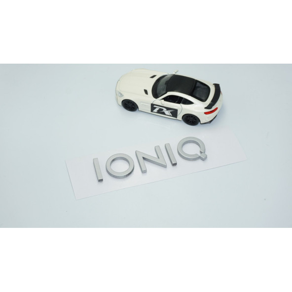 DK Tuning Hyundai İoniq Gri ABS 3M 3D Bagaj Yazı Logo Arma - 2