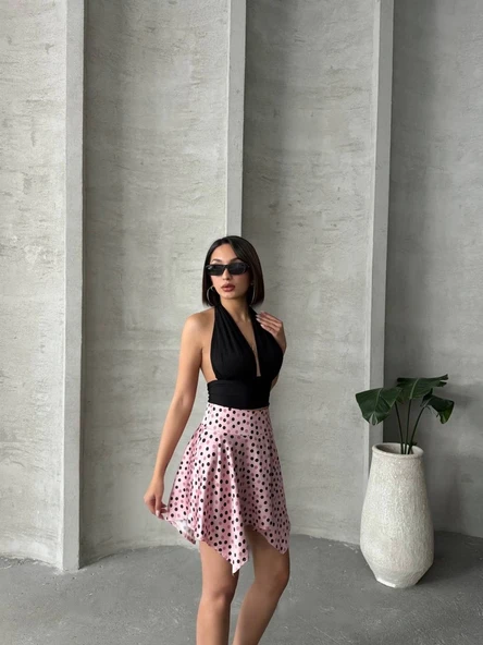 Puantiyeli etek s25900 - Resim 7