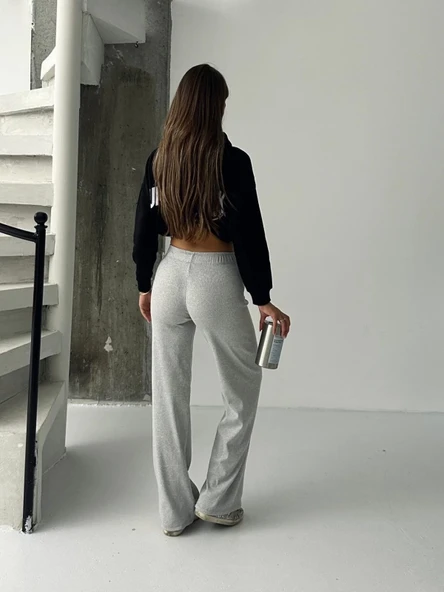 Fit comfort gri salaş pantolon - Resim 4