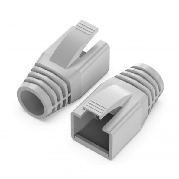 PrimeX PX-CAT7100 Cat7 RJ45 Koruma Kılıfı CAT7 Cover Gri 100 Adet