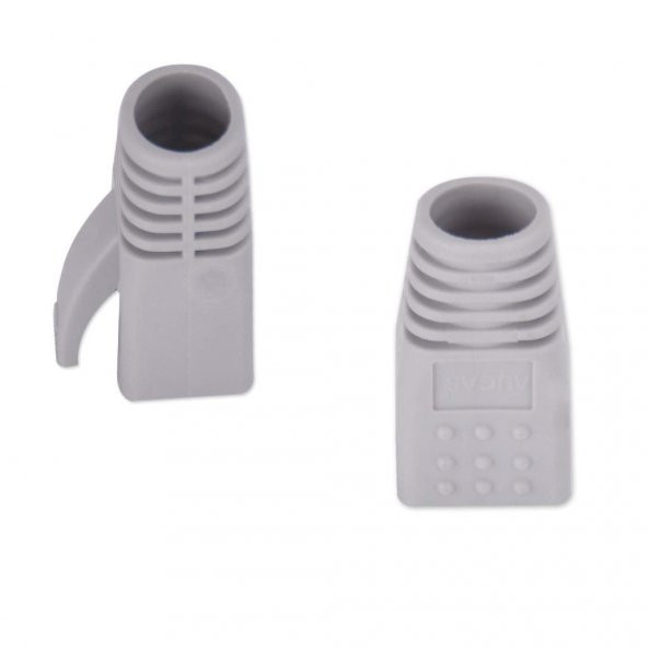 PrimeX PX-CAT7100 Cat7 RJ45 Koruma Kılıfı CAT7 Cover Gri 100 Adet - 2