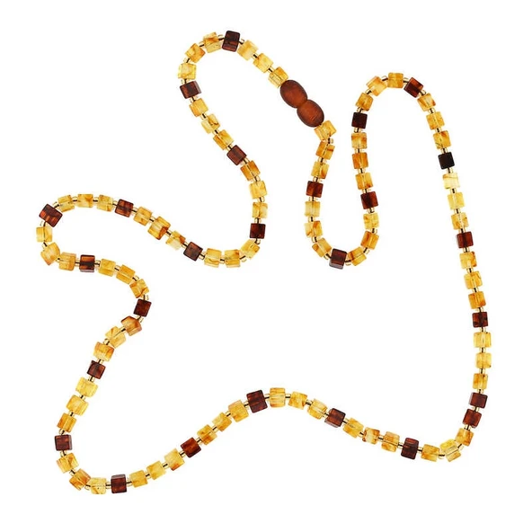 Supertrend Yetişkin Damla Kehribar Kolye - Resim 3