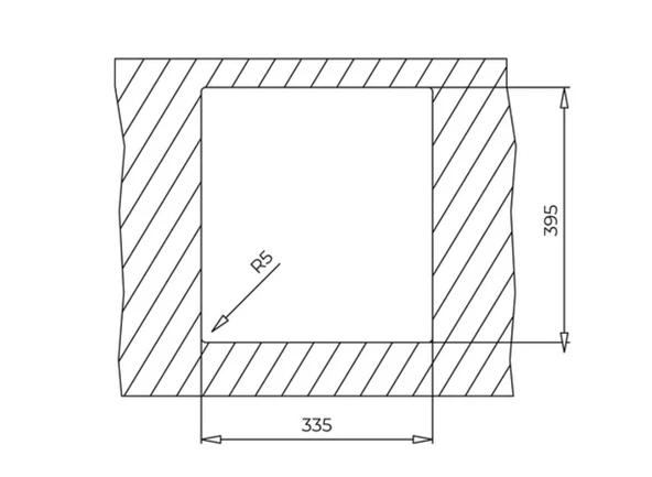 TEKA SQUARE 34.40 TEZGAH ALTI SİYAH GRANİT EVYE - Resim 4