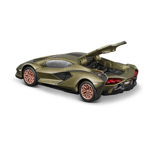 Maisto 1:64 Speed Icons - Lamborghini Sian FKP 37 Metalik Yeşil - Resim 3
