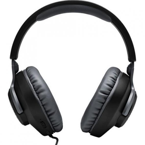 JBL Quantum 100 Çıkarılabilir Mikrofonlu 3.5mm Gaming Kulak Üstü Kulaklık - Siyah - 4