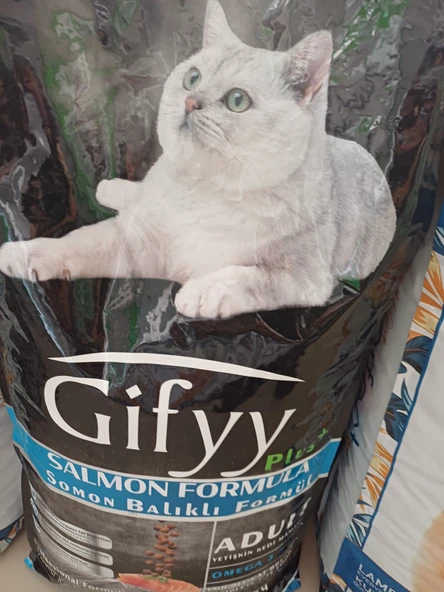 Gifyy Somonlu Kedi Mamasi 15 kg ürün görseli
